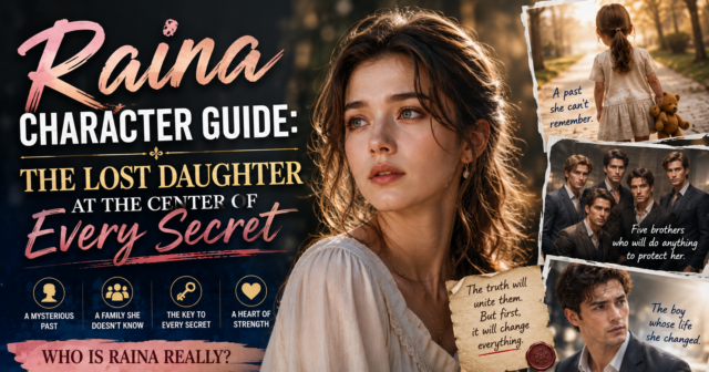 raina-character-guide-the-lost-daughter I Have Five Kick-Ass Brothers Character Guides Raina