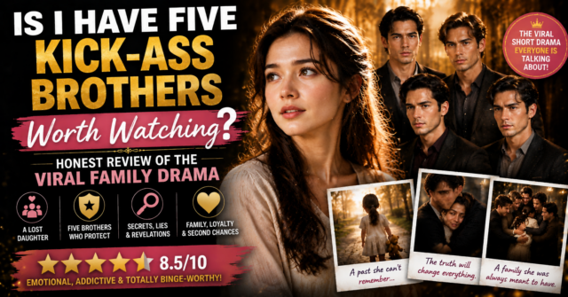 I Have Five Kick-Ass Brothers Drama Reviews