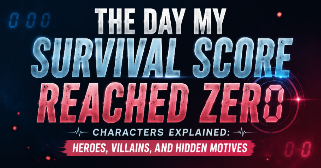 The Day My Survival Score Reached Zero Characters Explained