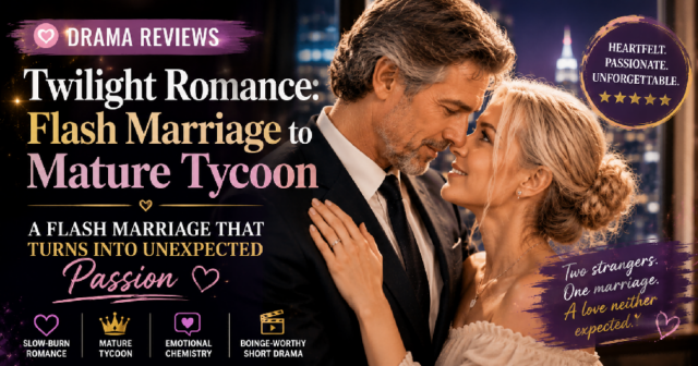 twilight-romance-drama-review-a-flash-marriage Drama Reviews: Flash Marriage to Mature Tycoon