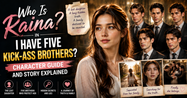 I Have Five Kick-Ass Brothers Character Guides